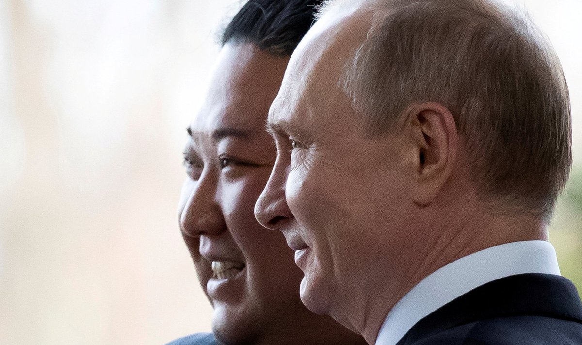 Путин и Ким Чен Ын