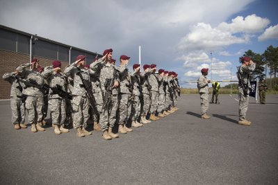 Uus USA õhudessantväelaste rotatsioon saabus Eestisse