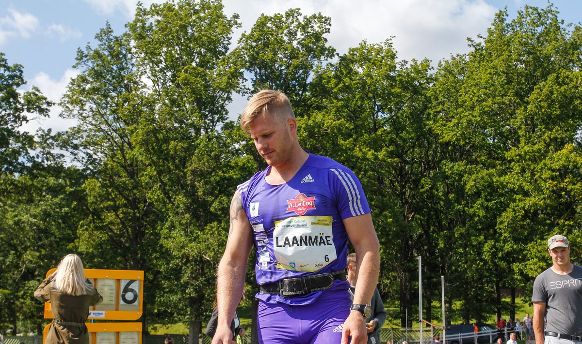 Tanel Laanmäe on Balti matšil Eesti esinumber.