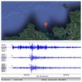 Между Хийумаа и Вормси произошло землетрясение магнитудой 2,1