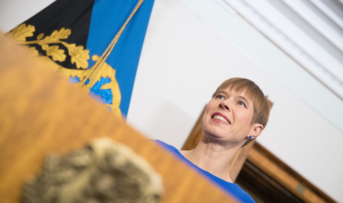 President Kersti Kaljulaidi pressikonverents