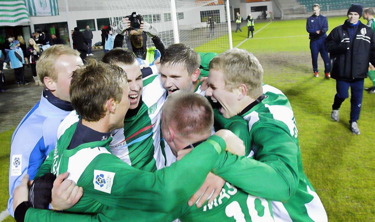 Eesti meister FC Flora eile võidujoovastuses.