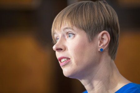 President Kersti Kaljulaidi pressikonverents