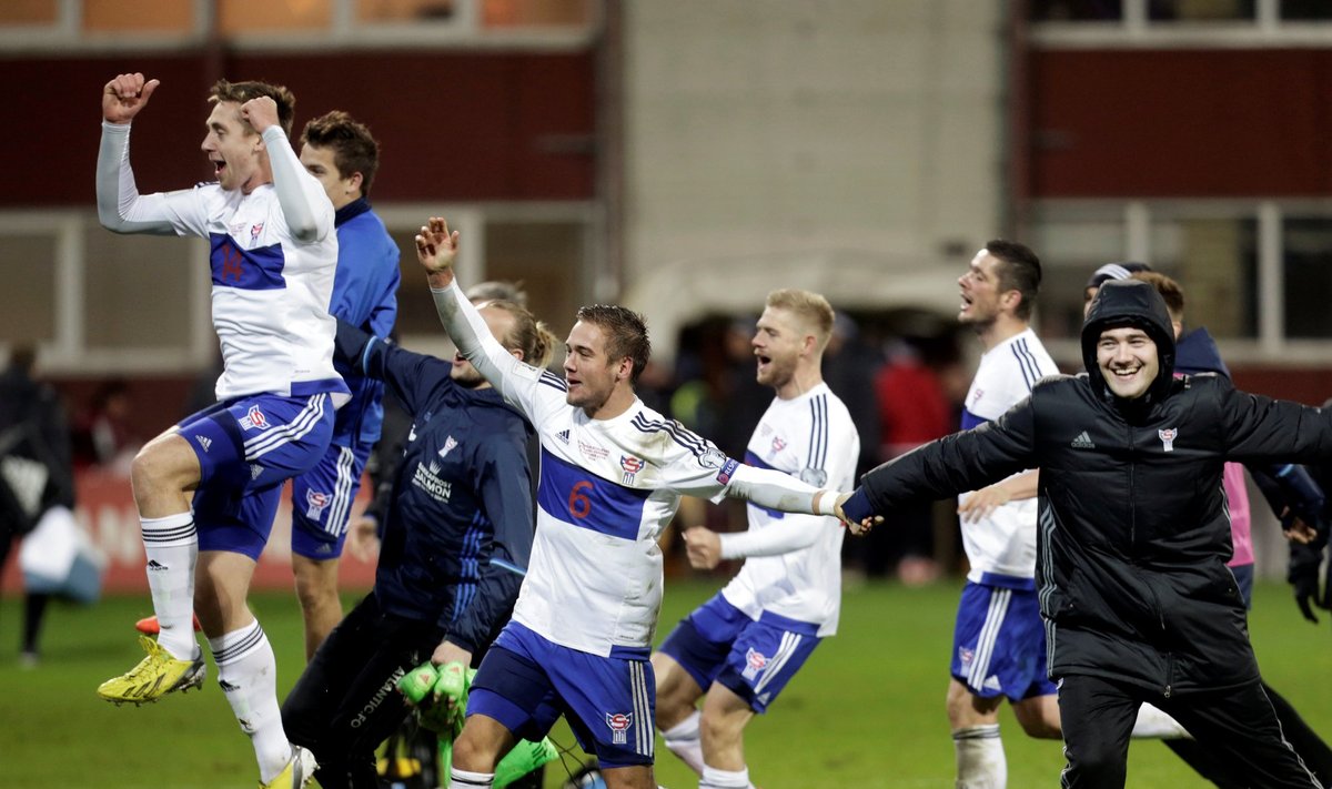 Football Soccer - Latvia v Faroe Islands - World Cup 2018 qualifiers