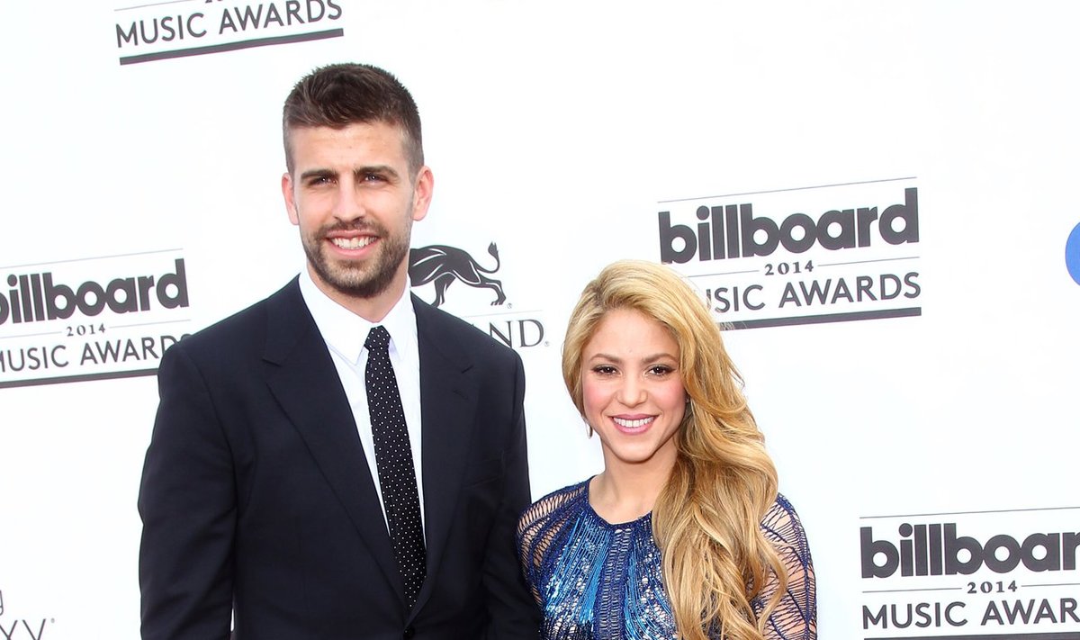 Gerard Pique ja Shakira 2014. aastal.