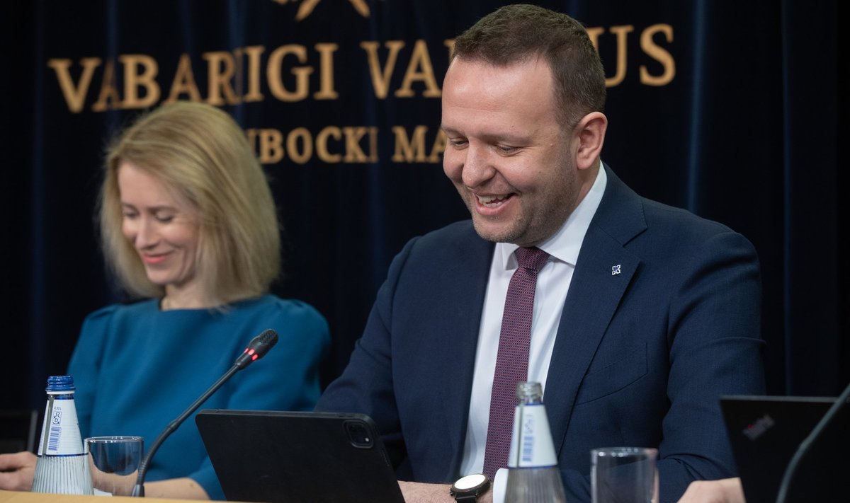 Valitsuse pressikonverents 7.03.24, Lauri Läänemets, Kaja Kallas