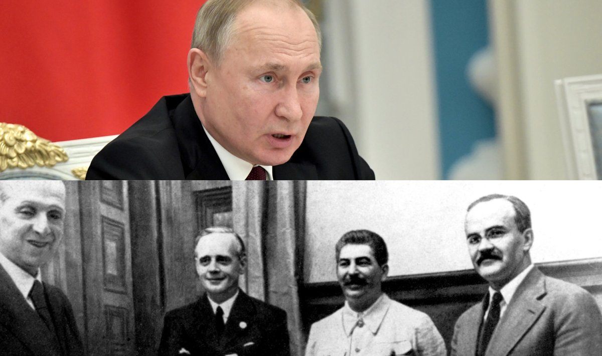 Vladimir Putin ja Molotovi-Ribbentropi pakti sõlmimine