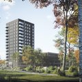 ФОТО | Смелое решение! Несмотря на пандемию, в Хааберсти строится новое высотное здание