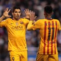 Barcelona kordas vägevat rekordit, Suarez kõmmutas neli väravat