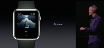 GoPro ja Apple Watch