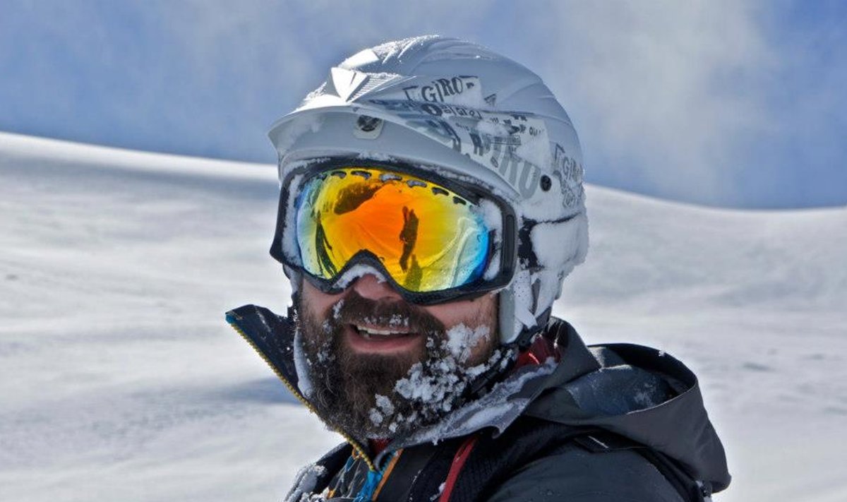 ŠVEITSI ALPIDES: talviti armastab investor Indrek Kasela sõita Verbieri lumega maiustama.