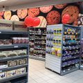 ФОТО: В супермаркете Rimi в Хийу алкогольный отдел скрыли от посетителей