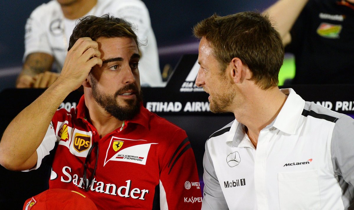 Fernando Alonso ja Jenson Button on uuest hooajast meeskonnakaaslased.
