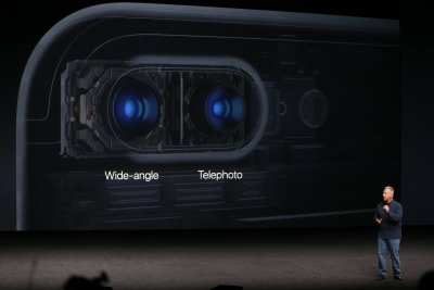 Kaks kaamerat iPhone 7 Plusil. 