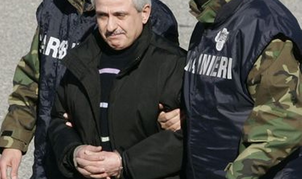 Karbinjeerid vahistasid tähtsa maffiabossi Pasquale Condello.