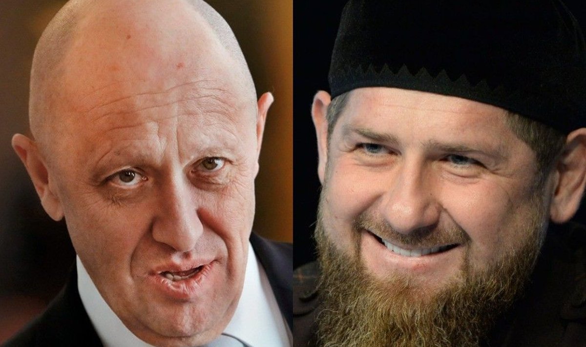 Jevgeni Prigožin ja Ramzan Kadõrov