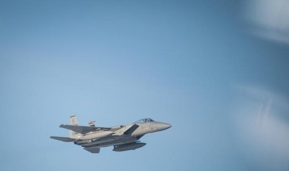 USA hävitajad F-15C Ämaris