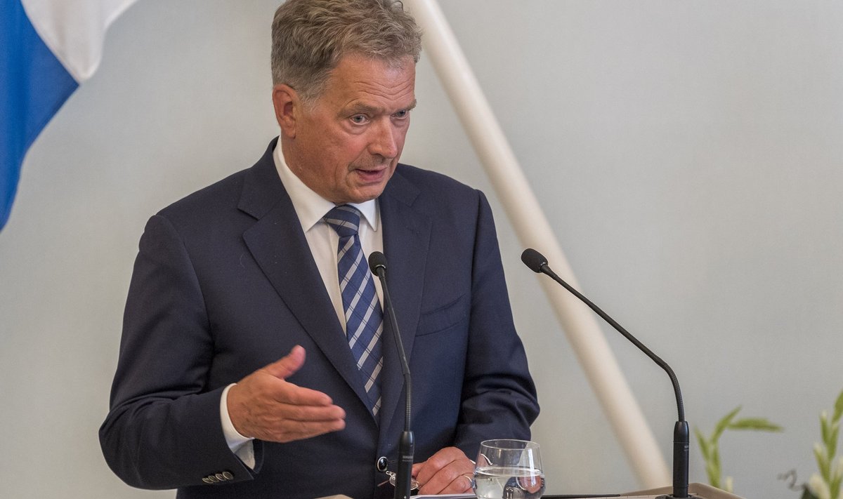 Soome riigipea Sauli Niinistö.
