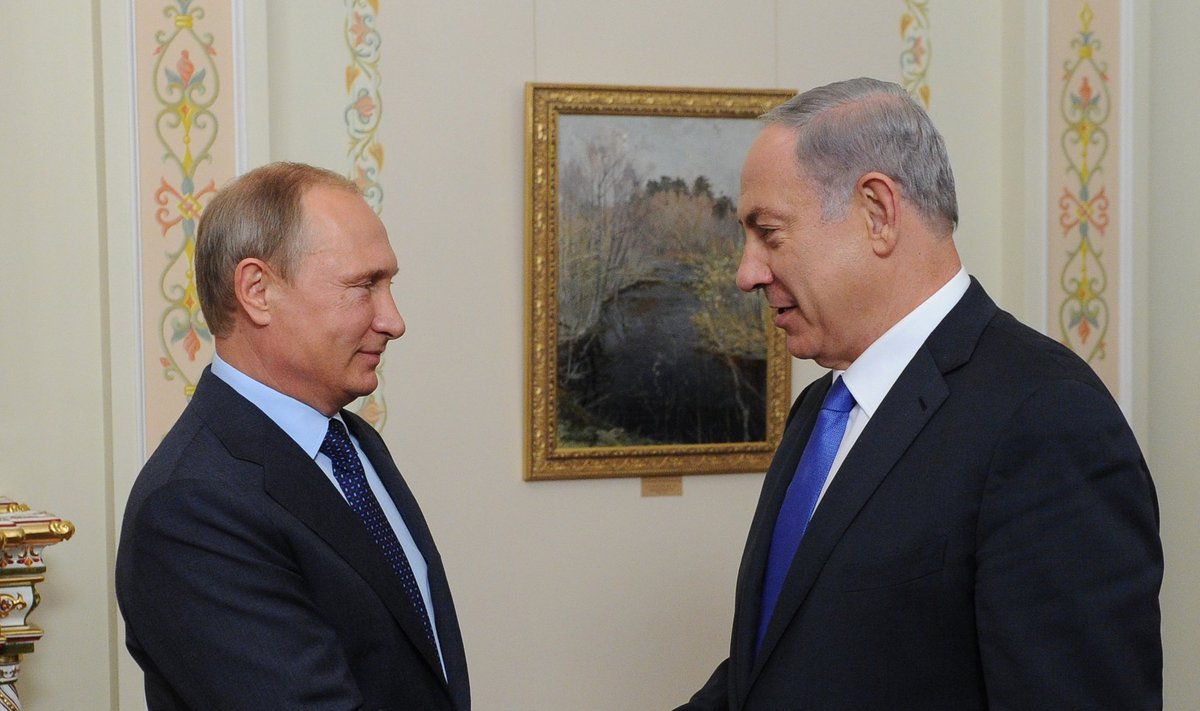 Vladimir Putin ja Benjamin Netanyahu