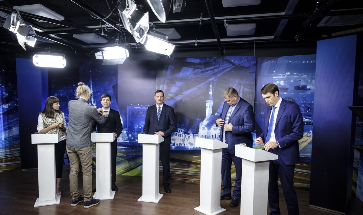 Linnapeakandidaatide debatt Tallinna TVs