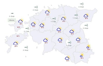 Погода в субботу (05.10).