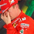 Kimi Räikkönen kaotab Jaapani GP stardirivis viis kohta