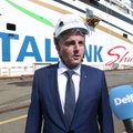 VIDEO | Paavo Nõgene Tallinki uue laeva vettelaskmisel: vaktsineerimise tempot tuleb tõsta, et inimesed saaksid taas rahulikult reisida
