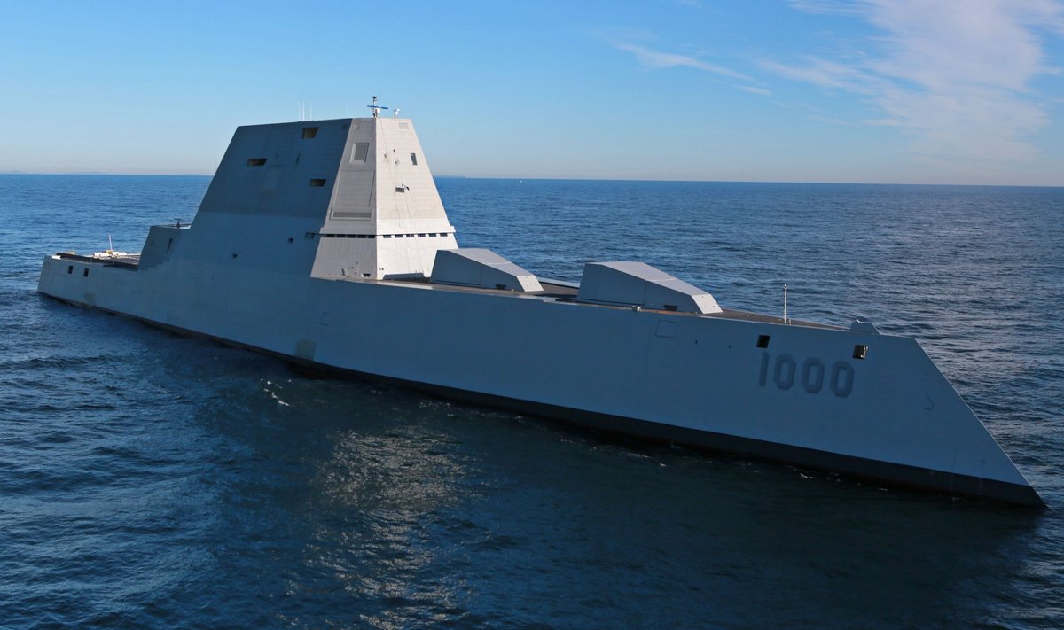 USA mereväe uus alus USS Zumwalt