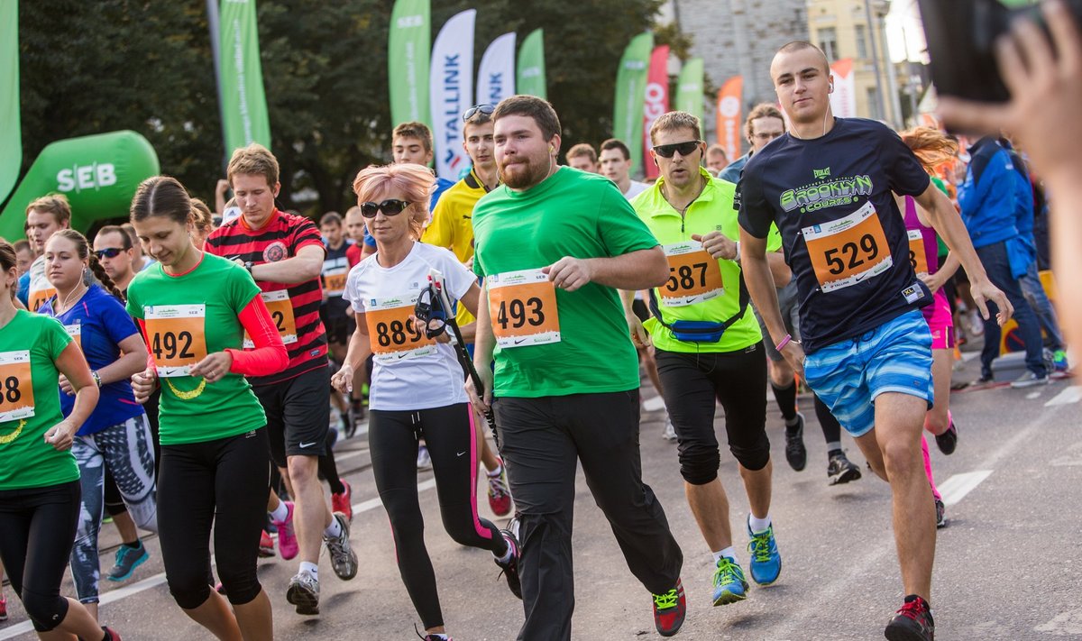 SEB Tallinna Maraton pakub jooksmise ja liikumisrõõmu kõigile