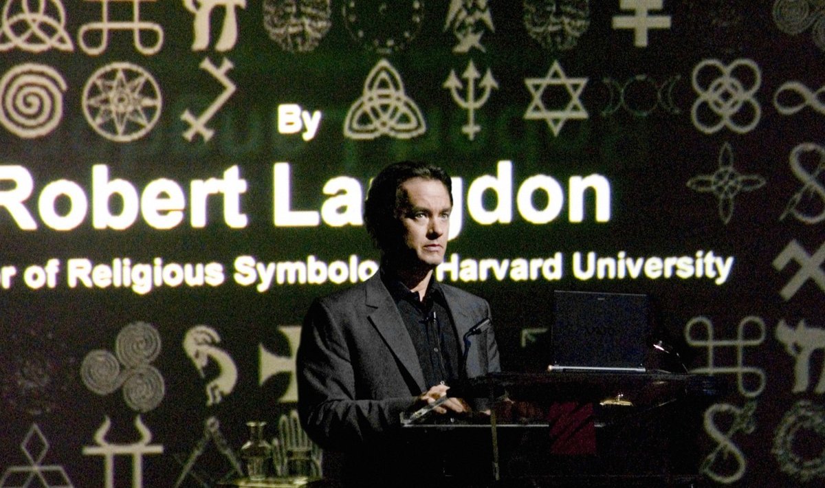 PROFESSOR LANGDON: Dan Browni 2003. aastal ilmunud romaani „Da Vinci kood“ järgi valminud samanimelises filmis (2006) kehastas religiooni­sümboolika professorit Robert Langdonit Tom Hanks. Langdon on üks tegelasi ka Browni uues romaanis „Origin“.