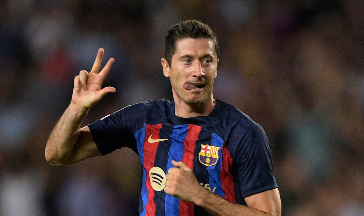 Robert Lewandowski on alustanud FC Barcelonas suurepäraselt.