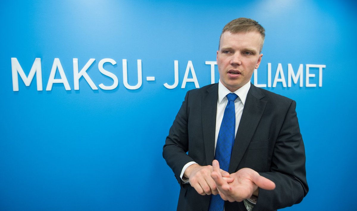 Maksu- ja Tolliameti peadirektori asetäitja Egon Veermäe.