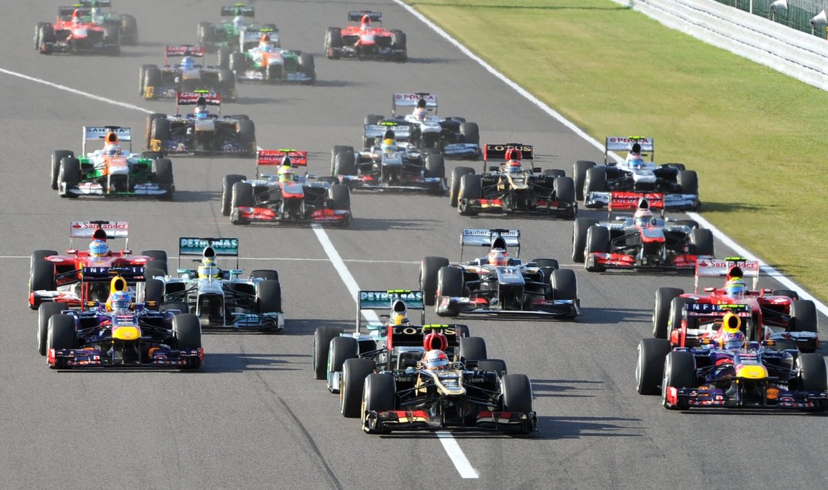 Jaapani GP start 2013. aastal.