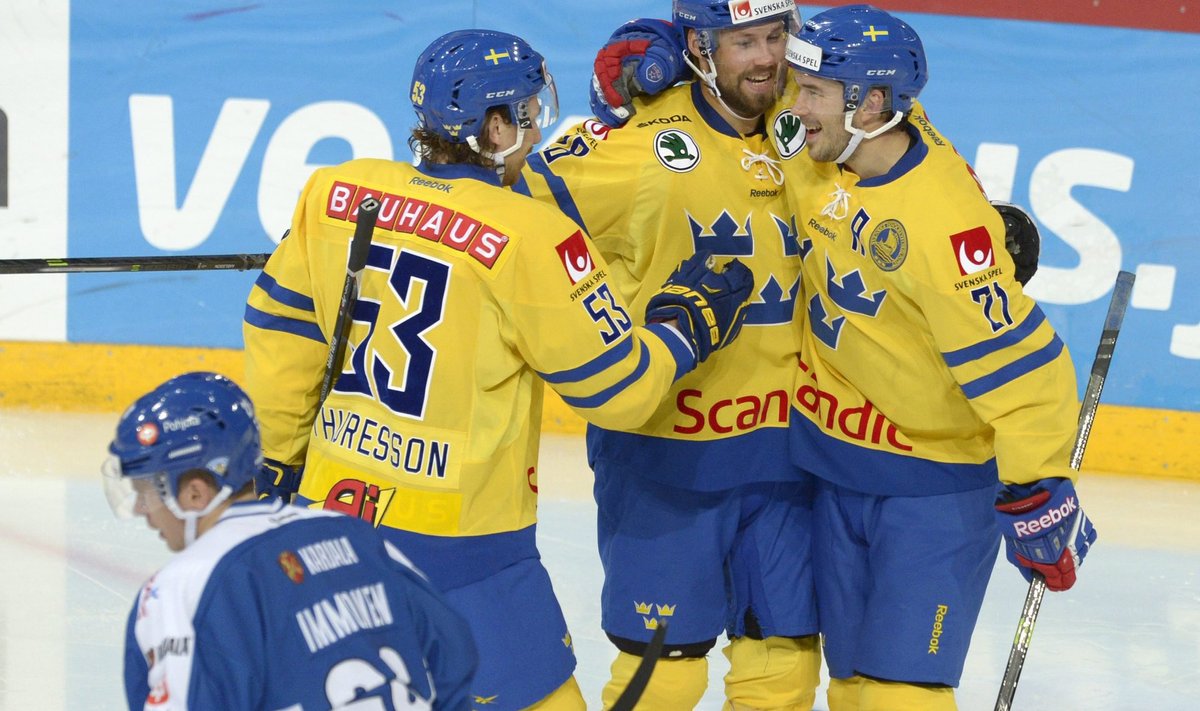 ICEHOCKEY-EURO/В заключительном матче Кубка Карьяла 2014 шведы обыграли финнов со счетом 3:0