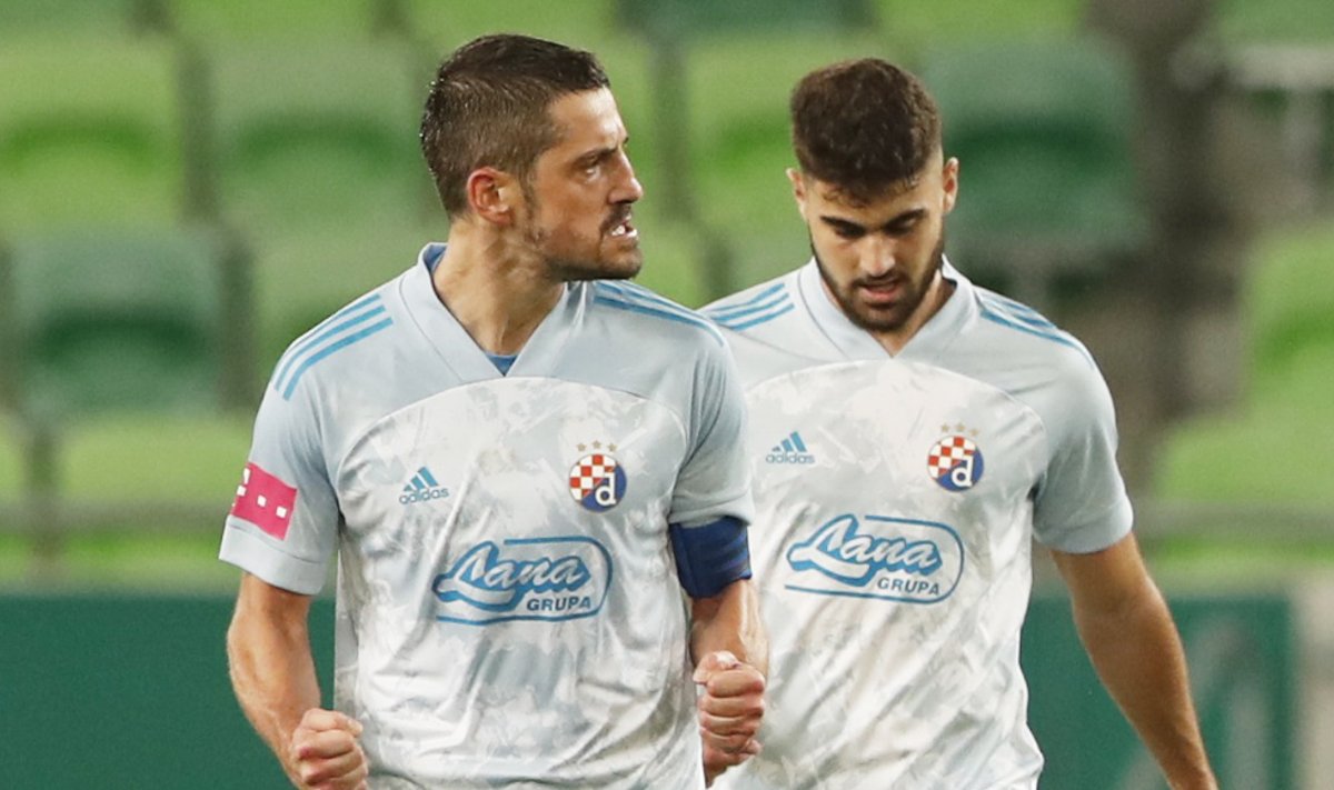 Zagrebi Dinamo tuleb Flora vastu väljakule soosikuna eesotsas klubi tähtmängijate Arijan Ademi ja Joško Gvardioliga.
