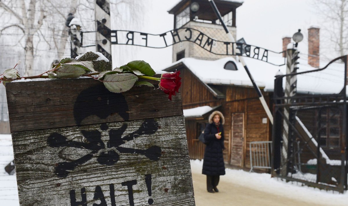 Ворота в концлагерь и лагерь смерти Биркенау (Аушвиц II, Освенцим)
