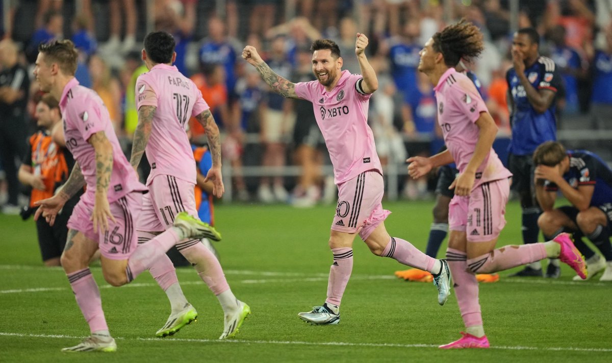 Lionel Messi koduklubi Miami Inter sammub võidult võidule.