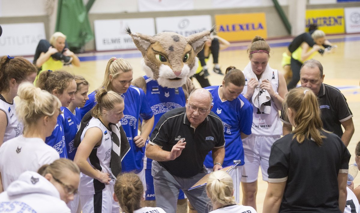 Eesti U18 neidude koondise peatreener Jaanus Levkoi