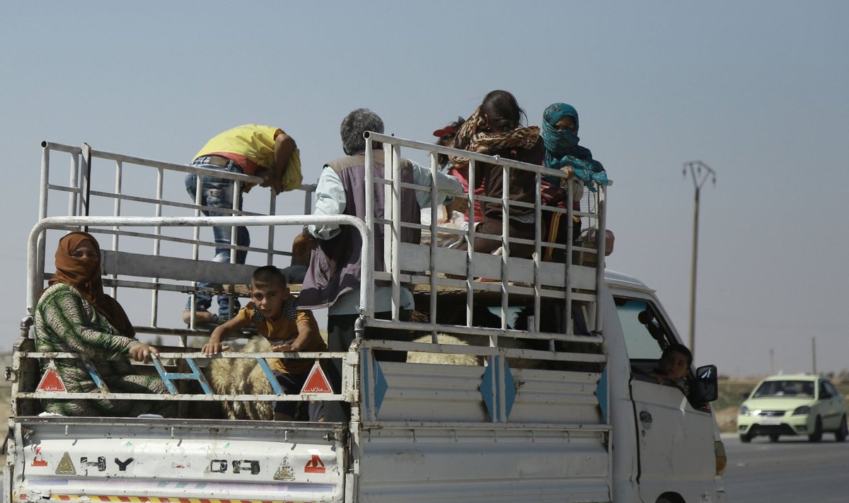 Kurdi põgenikud lahkuvad neljapäeval Hasakast