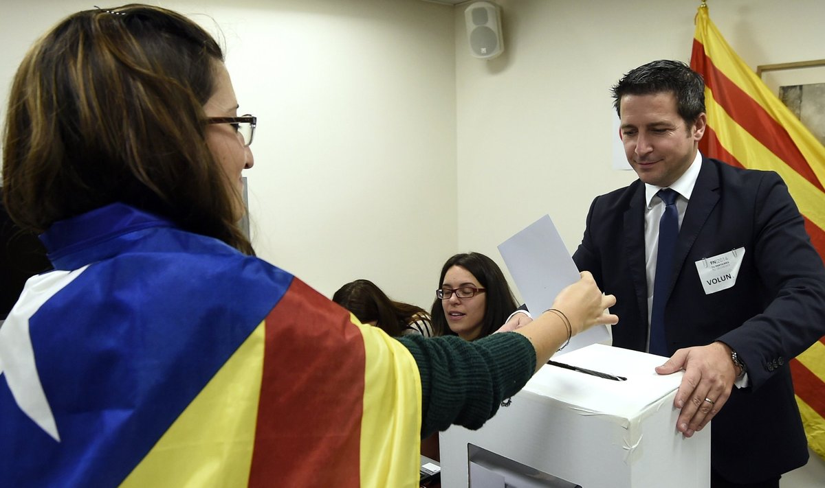 Голосование в Каталонии