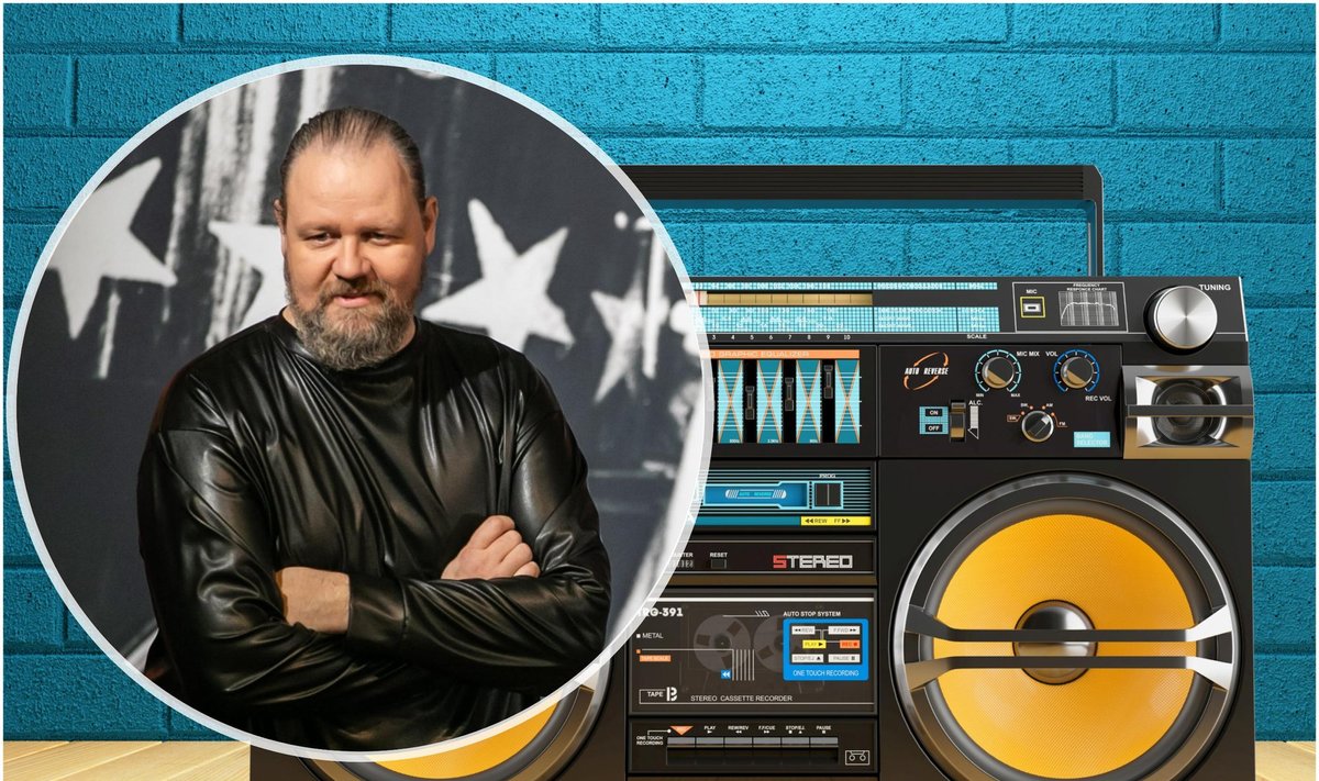 MÜRTSUV GHETTOBLASTER: ehk boombox on üks paljudest asjadest, mis breiktantsu, grafiti, DJ-de jt asjade kõrval seostub hiphopiga.