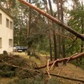 FOTOD | Öösel möllanud torm põhjustas Kagu-Eestis elektrikatkestusi. Sünoptik: ööl võis tekkida mitu keeristormi