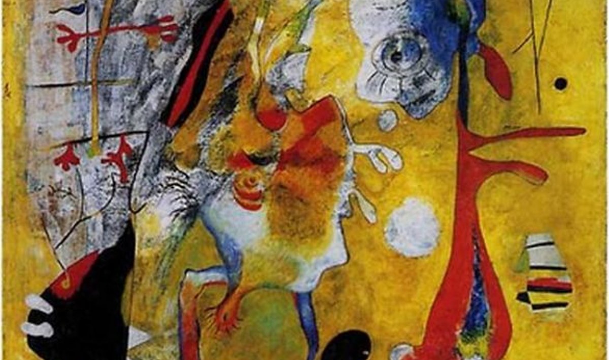 Klassik oma parimal kujul: Joan Miró “Maal”, 1935.