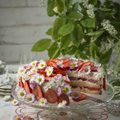 RETSEPT | Nostalgiline maasika-biskviittort, mida armastavad suured ja väiksed 
