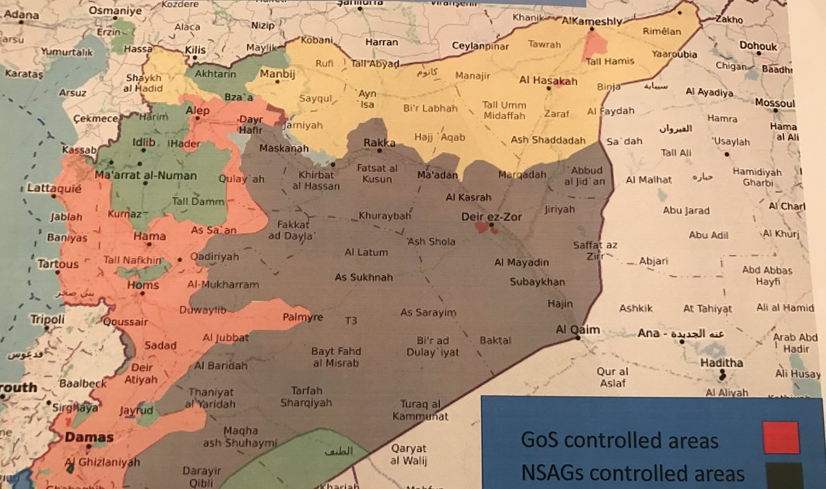Süüria kaart 8. märtsil 2017