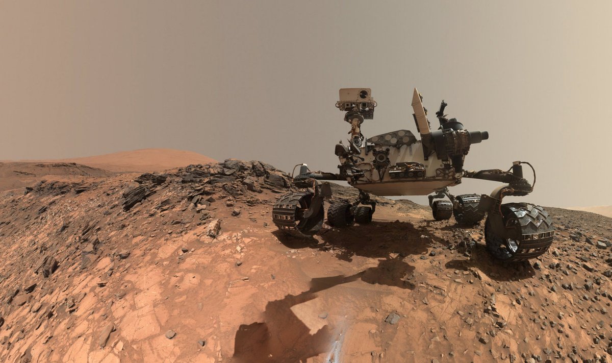 Curiosity. Foto: NASA/JPL-Caltech/MSSS