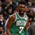 VIDEO | Liidrite heitlus NBAs lõppes noore Celticsi triumfiga: Warriorsi vastu tuldi välja 17-punktilisest kaotusseisust ning võeti 14. võit järjest