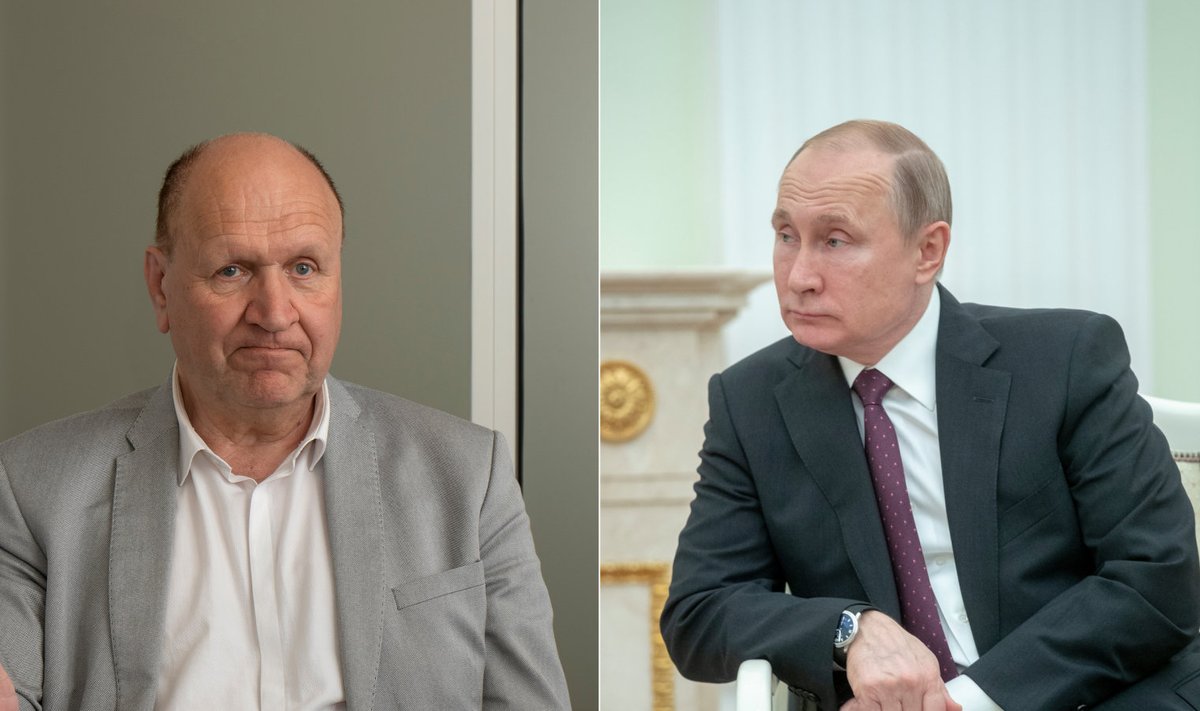 Хельме и Путин - яркие политики современности