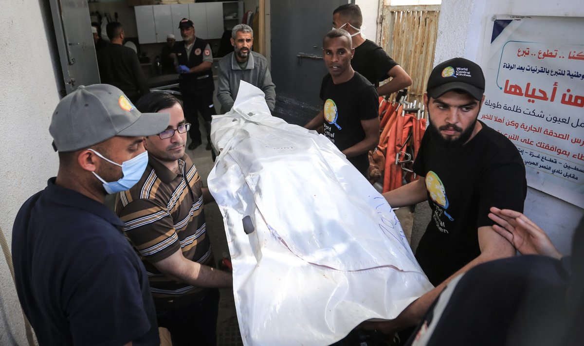 Israeli-Palestinian conflict -  WCK workers' death