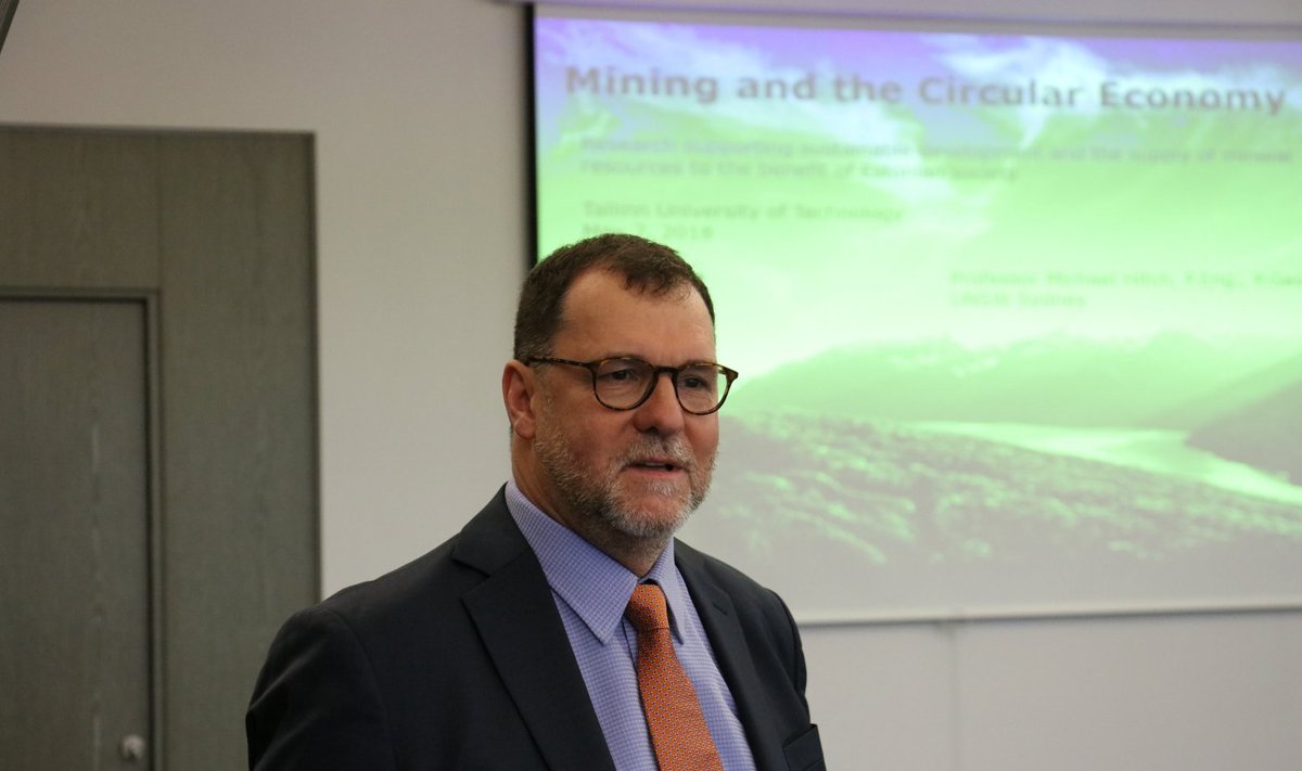 TTÜ geoloogia instituudi uus rahvusvaheline õppejõud professor Michael Hitch (foto: TTÜ)
